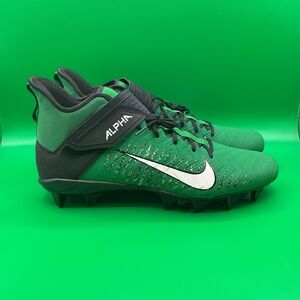 Nike Alpha Mens Menace Pro 2 Mid Football Cleats – Pine